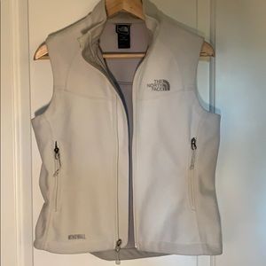Cream North Face Vest
